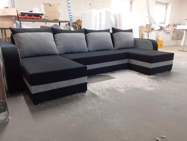 CORNER SOFA BED ALEXA U SHAPE 304CM / FOAM