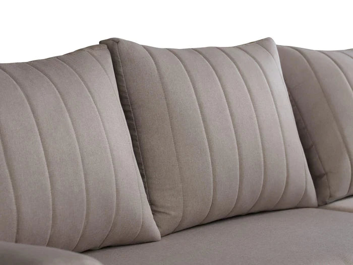 CORNER SOFA BED MALIBU 248CM MALMO 95 / UNIVERSAL RIGHT/LEFT CORNER / FOAM