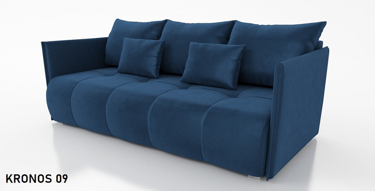 NEW! SOFA BED NESS 199CM SPINGS + FOAM / CHOICE OF COLOR