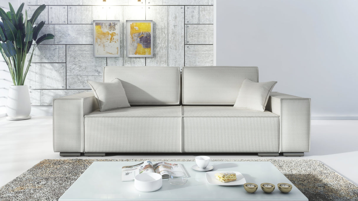 SOFA BED FIORD POSO 100 250cm / SPRINGS + FOAM