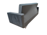 SOFA BED NEO 218cm  / SPRINGS + FOAM CHOICE OF COLOR EASY CLEAN FABRIC