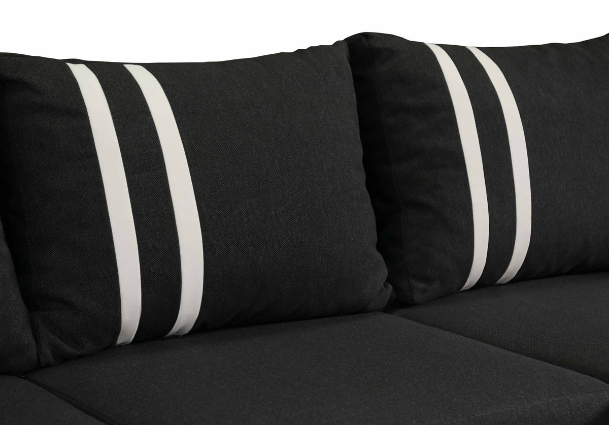 CORNER SOFA BED DORIS 246CM 2X STORAGE SPACE UNIVERSAL RIGHT/LEFT CORNER / BONELL SPRINGS + FOAM