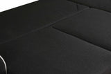 CORNER SOFA BED DORIS 246CM 2X STORAGE SPACE UNIVERSAL RIGHT/LEFT CORNER / BONELL SPRINGS + FOAM