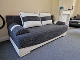 SOFA BED Smily 197CM CHOICE OF COLOR / BONELL SPRINGS + FOAM