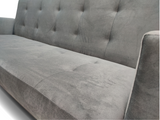 SOFA BED NEO 218cm  / SPRINGS + FOAM CHOICE OF COLOR EASY CLEAN FABRIC