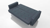 SOFA BED NEO 218cm  / SPRINGS + FOAM CHOICE OF COLOR EASY CLEAN FABRIC
