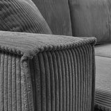 CORNER SOFA BED BERGAMO XL 277CM SPRINGS + FOAM
