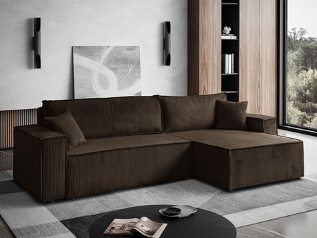 CORNER SOFA BED BERGAMO XL 277CM SPRINGS + FOAM