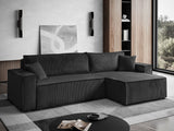 CORNER SOFA BED BERGAMO XL 277CM SPRINGS + FOAM