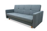 SOFA BED COSMO 210cm  / SPRINGS + FOAM CHOICE OF COLOR EASY CLEAN FABRIC