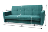 SOFA BED COSMO 210cm KRONOS 29 / SPRINGS + FOAM