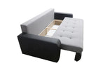 SOFA BED DAVY 228CM INARI 91 / MADRYT 985 / BONELL SPRINGS + FOAM