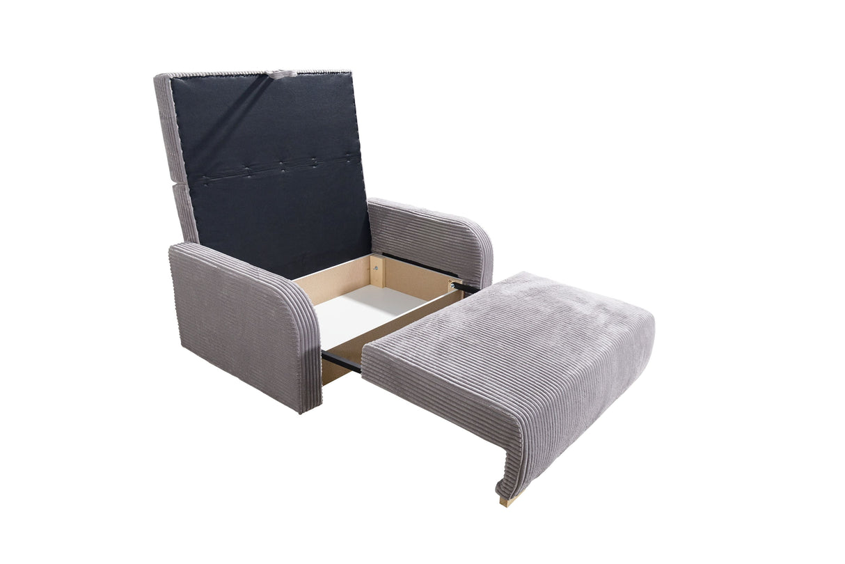 TWO SEATER SOFA BED LILY II 136CM / SPRINGS + FOAM