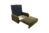 SINGLE SEATER SOFA BED LILY I 103CM / SPRINGS + FOAM / CHOICE OF COLOR