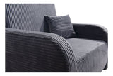 SINGLE SEATER SOFA BED LILY I 103CM / SPRINGS + FOAM / CHOICE OF COLOR