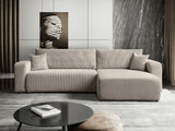 CORNER SOFA BED MALIBU XL 277CM SPRINGS + FOAM