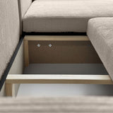 CORNER SOFA BED MALIBU XL 277CM SPRINGS + FOAM