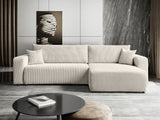 CORNER SOFA BED MALIBU XL 277CM SPRINGS + FOAM