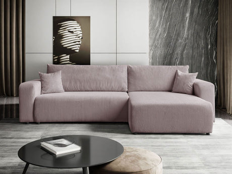 CORNER SOFA BED MALIBU XL 277CM SPRINGS + FOAM
