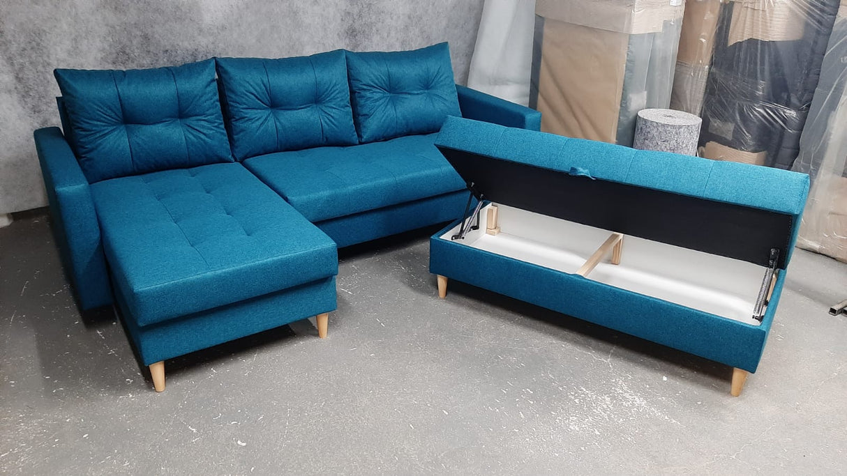 OTTOMAN STORAGE BOX 129X55CM MATCHING WITH SOFA BRIAN AND PALMO CHOICE OF COLORS