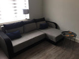 CORNER SOFA BED ALEXIS 228cm universal RIGHT/LEFT CORNER / FOAM