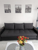SOFA BED DAVY 228CM / BONELL SPRINGS + FOAM CHOICE OF COLOR