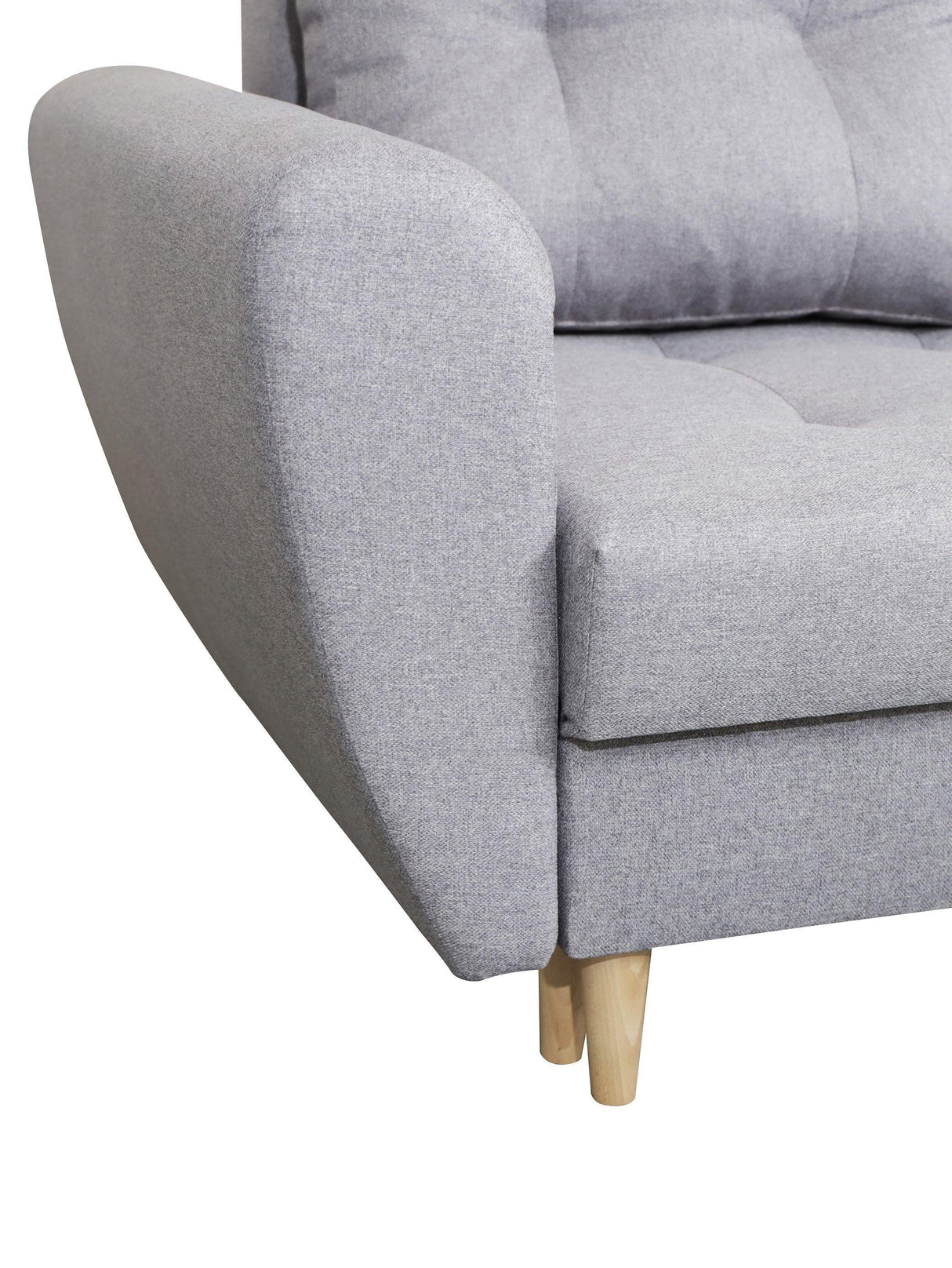 CORNER SOFA BED PALMO 2X STORAGE SPACE MALMO 05 240cm universal RIGHT/LEFT CORNER / BONELL SPRINGS + FOAM