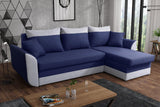 CORNER SOFA BED TRINITY 234CM 2x STORAGE SPACE / FOAM