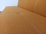SOFA BED AXEL 195CM TWIST 10 YELLOW / SPRINGS + FOAM