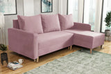 NEW! CORNER SOFA BED SNUGGY 222CM MANILA09 UNIVERSAL CORNER RIGHT/LEFT / FOAM
