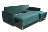 NEW! CORNER SOFA BED SNUGGY 222CM MANILA 26 UNIVERSAL CORNER RIGHT/LEFT / FOAM