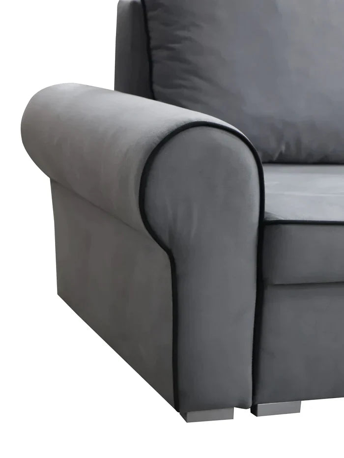 UNIVERSAL CORNER SOFA BED LORD 244cm 2X STORAGE SPACE 35+16  / FOAM