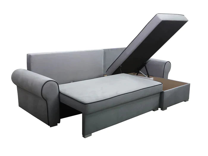 UNIVERSAL CORNER SOFA BED LORD 244cm 2X STORAGE SPACE 35+16  / FOAM