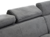 UNIVERSAL CORNER SOFA BED ASTEE 235CM ASTI15 EASY CLEAN FABRIC ADJUSTABLE HEADREST / SPRINGS + FOAM