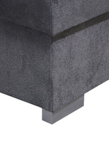 UNIVERSAL CORNER SOFA BED ASTEE 235CM CROWN18 EASY CLEAN FABRIC ADJUSTABLE HEADREST / SPRINGS + FOAM
