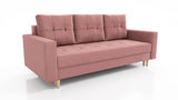 CANDY SOFA BEDS SET 3+2+1 / BONELL SPRINGS + FOAM / CHOICE OF MANY COLORS