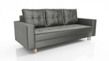 CANDY SOFA BEDS SET 3+2+1 / BONELL SPRINGS + FOAM / CHOICE OF MANY COLORS