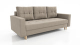 CANDY SOFA BEDS SET 3+2+1 / BONELL SPRINGS + FOAM / CHOICE OF MANY COLORS