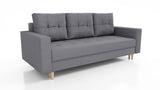 CANDY SOFA BEDS SET 3+2+1 / BONELL SPRINGS + FOAM / CHOICE OF MANY COLORS