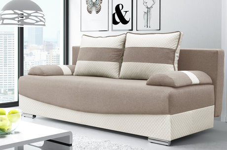 SOFA BED Smily 197CM CHOICE OF COLOR / BONELL SPRINGS + FOAM