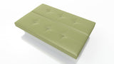SOFA BED AXEL 195CM TWIST 10 YELLOW / SPRINGS + FOAM