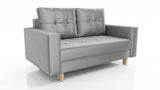 CANDY SOFA BEDS SET 3+2+1 / BONELL SPRINGS + FOAM / CHOICE OF MANY COLORS