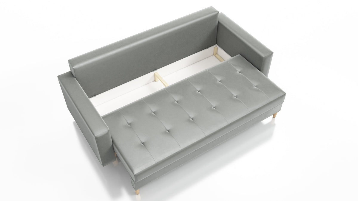 CANDY SOFA BEDS SET 3+2+1 / BONELL SPRINGS + FOAM / CHOICE OF MANY COLORS