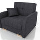 SINGLE SOFA BED OLA I 103cm CHOICE OF COLOR / FOAM