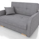 TWO SEATER SOFA BED OLA II 136CM CHOICE OF COLOR / FOAM