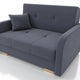 TWO SEATER SOFA BED OLA II 136CM CHOICE OF COLOR / FOAM