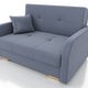 TWO SEATER SOFA BED OLA II 136CM CHOICE OF COLOR / FOAM