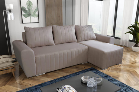 CORNER SOFA BED MALIBU 248CM UNIVERSAL CHOICE OF COLORS UNIVERSAL RIGHT/LEFT CORNER / FOAM