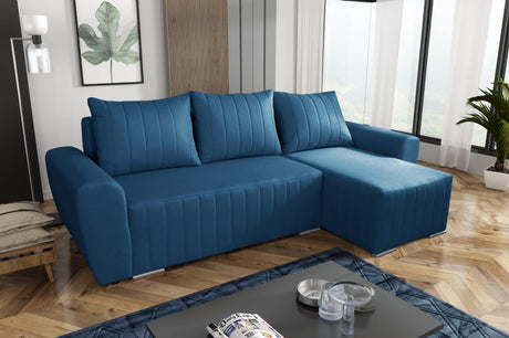 CORNER SOFA BED MALIBU 248CM UNIVERSAL CHOICE OF COLORS UNIVERSAL RIGHT/LEFT CORNER / FOAM