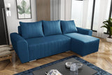 CORNER SOFA BED MALIBU 248CM MALMO 85 / UNIVERSAL RIGHT/LEFT CORNER / FOAM